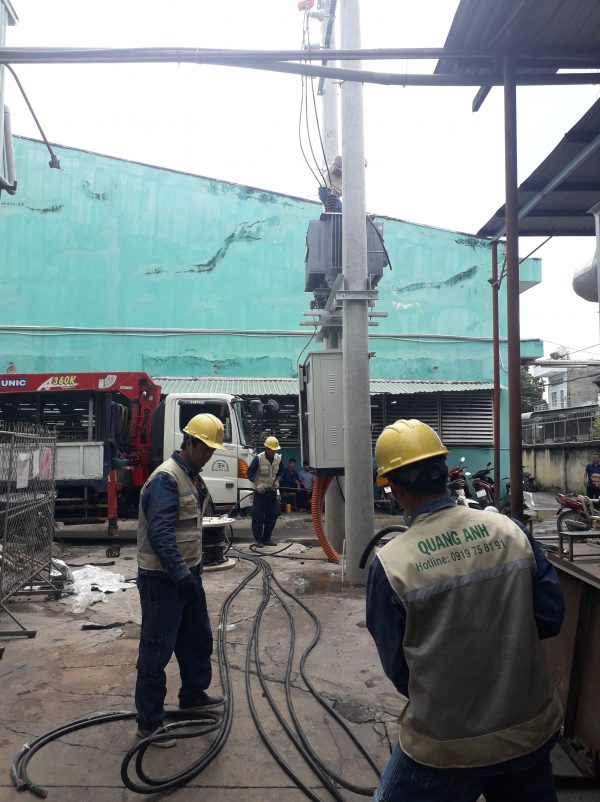 QuangAnhcons project archive photograph accompanying Garmex – 630 kVA substation project reference