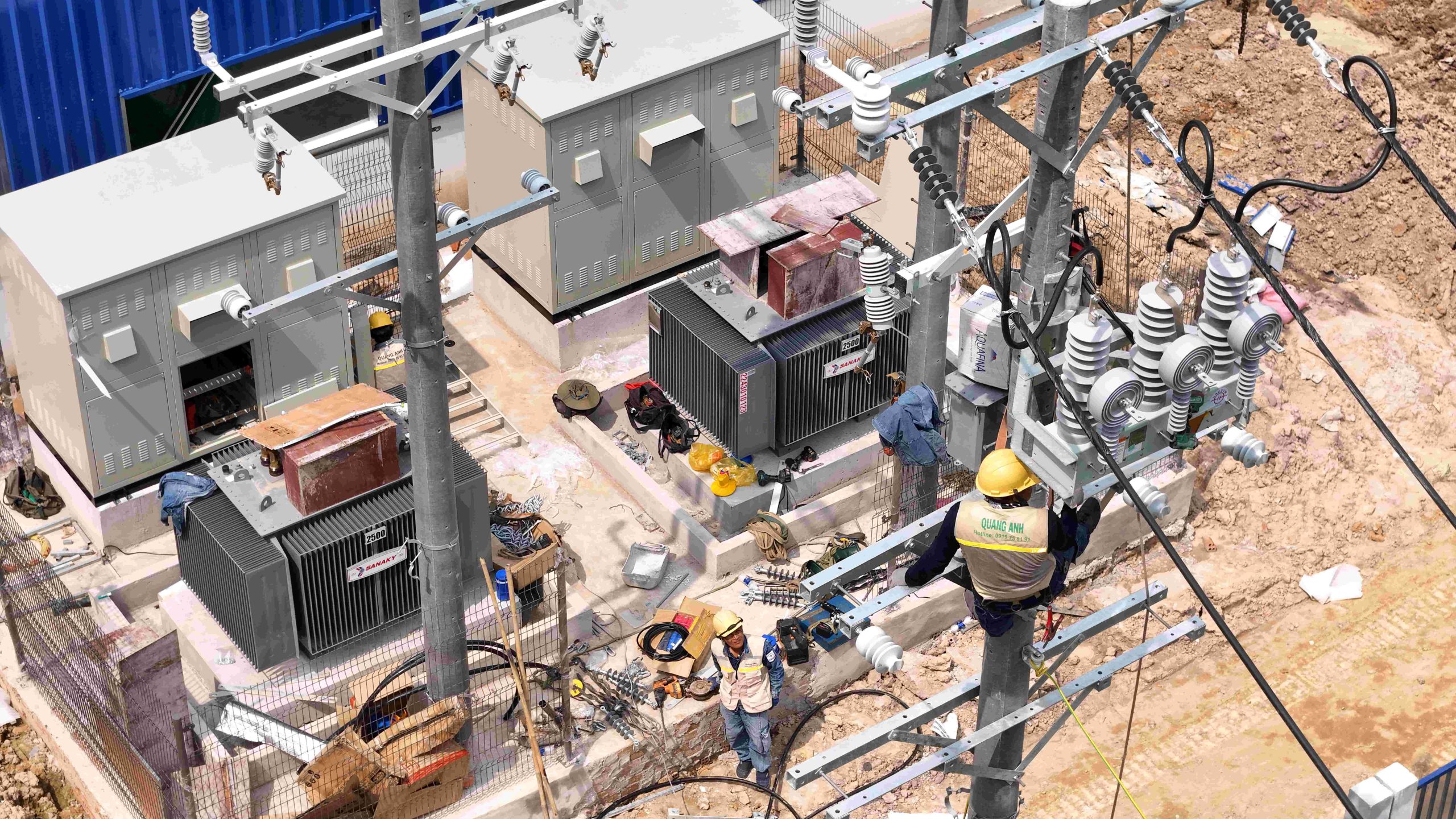 5000kva transformer station