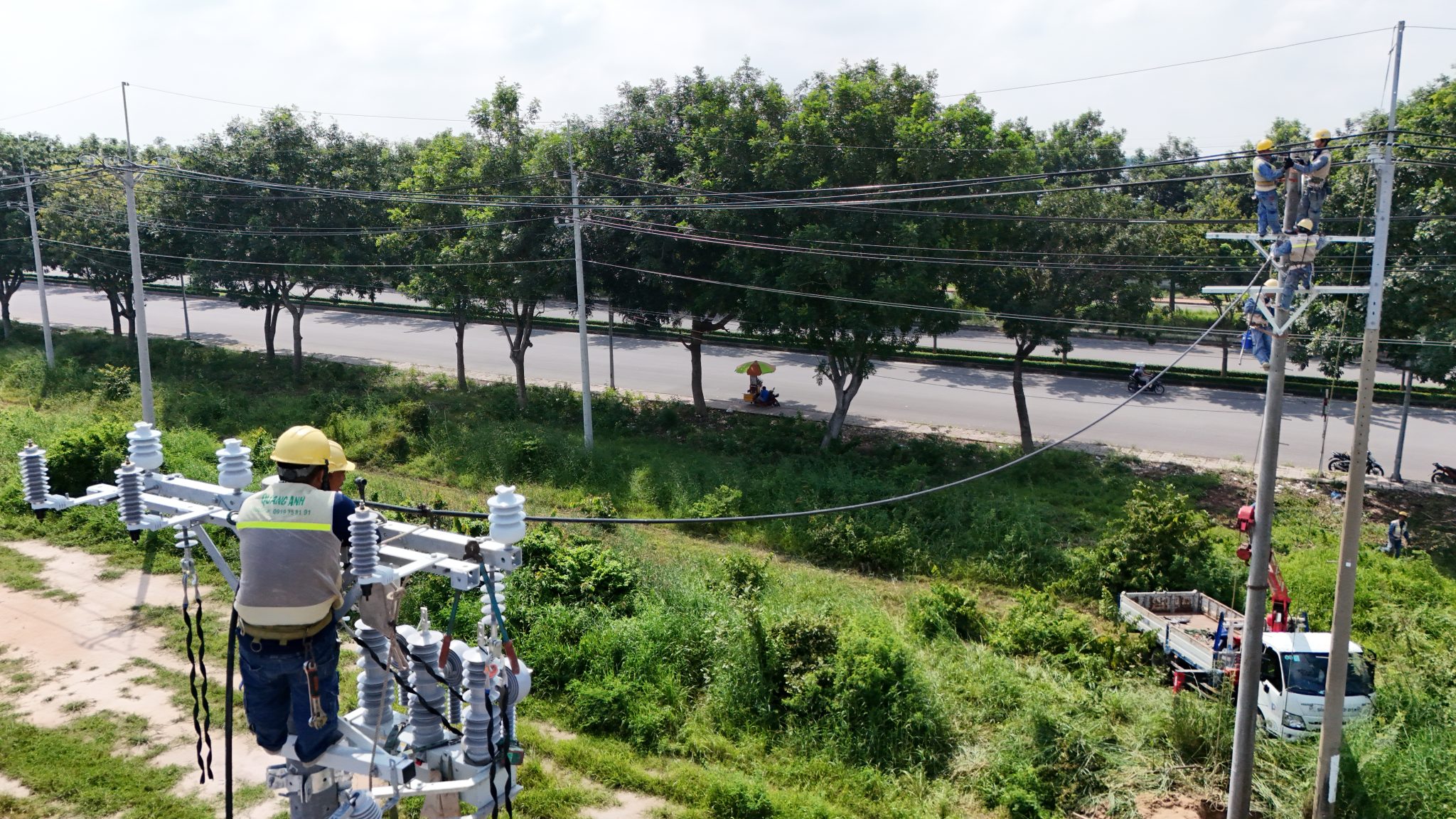 Nâng cấp hệ thống điện nhà máy