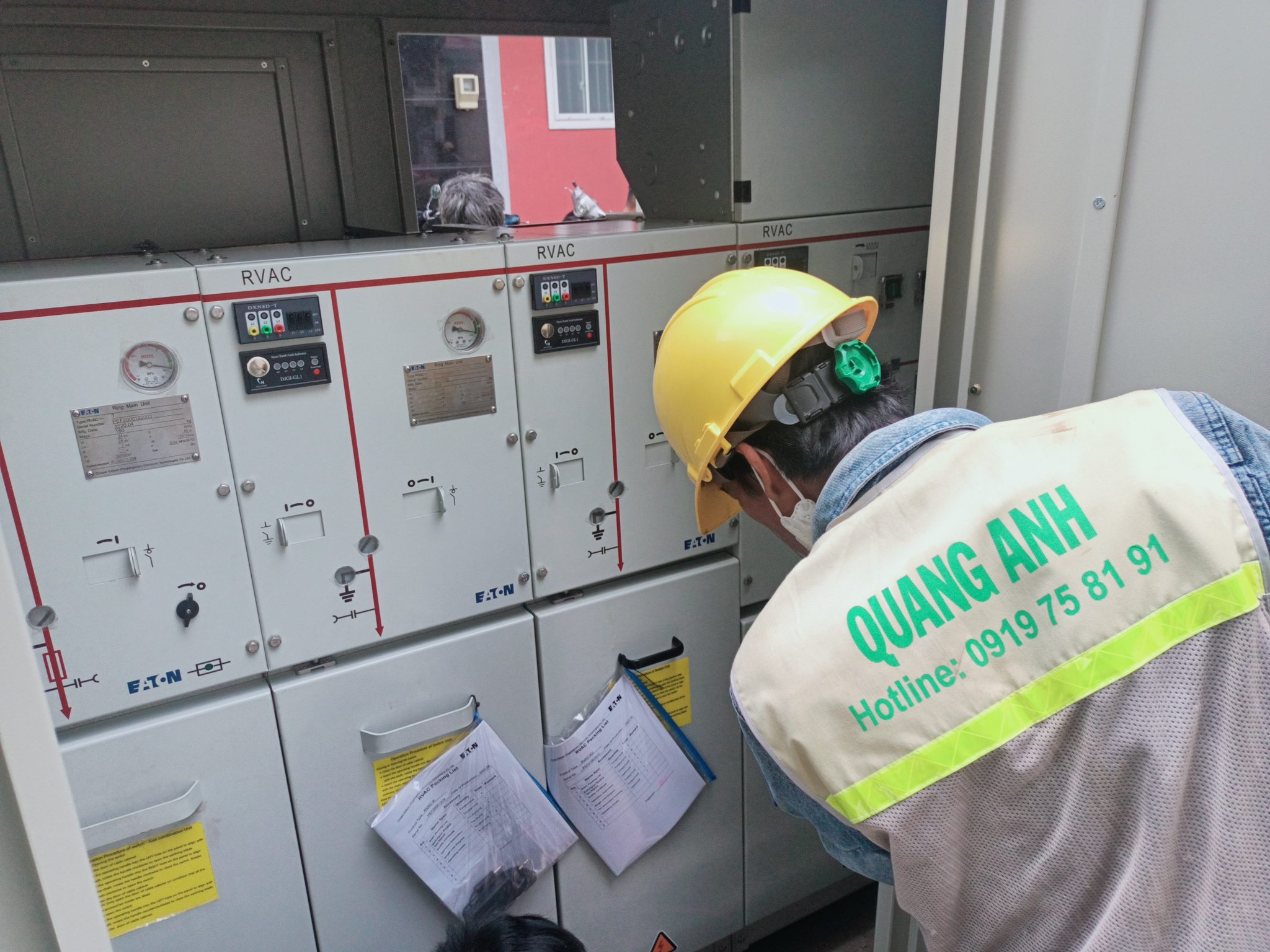 クアンアンコンズ地下電力システムの施工 クアンアンコンズによる地下電力システムの施工画像