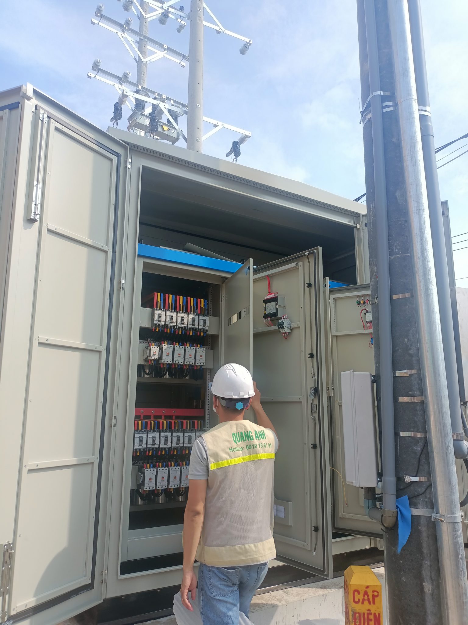 Khảo sát hệ thống điện nhà xưởng