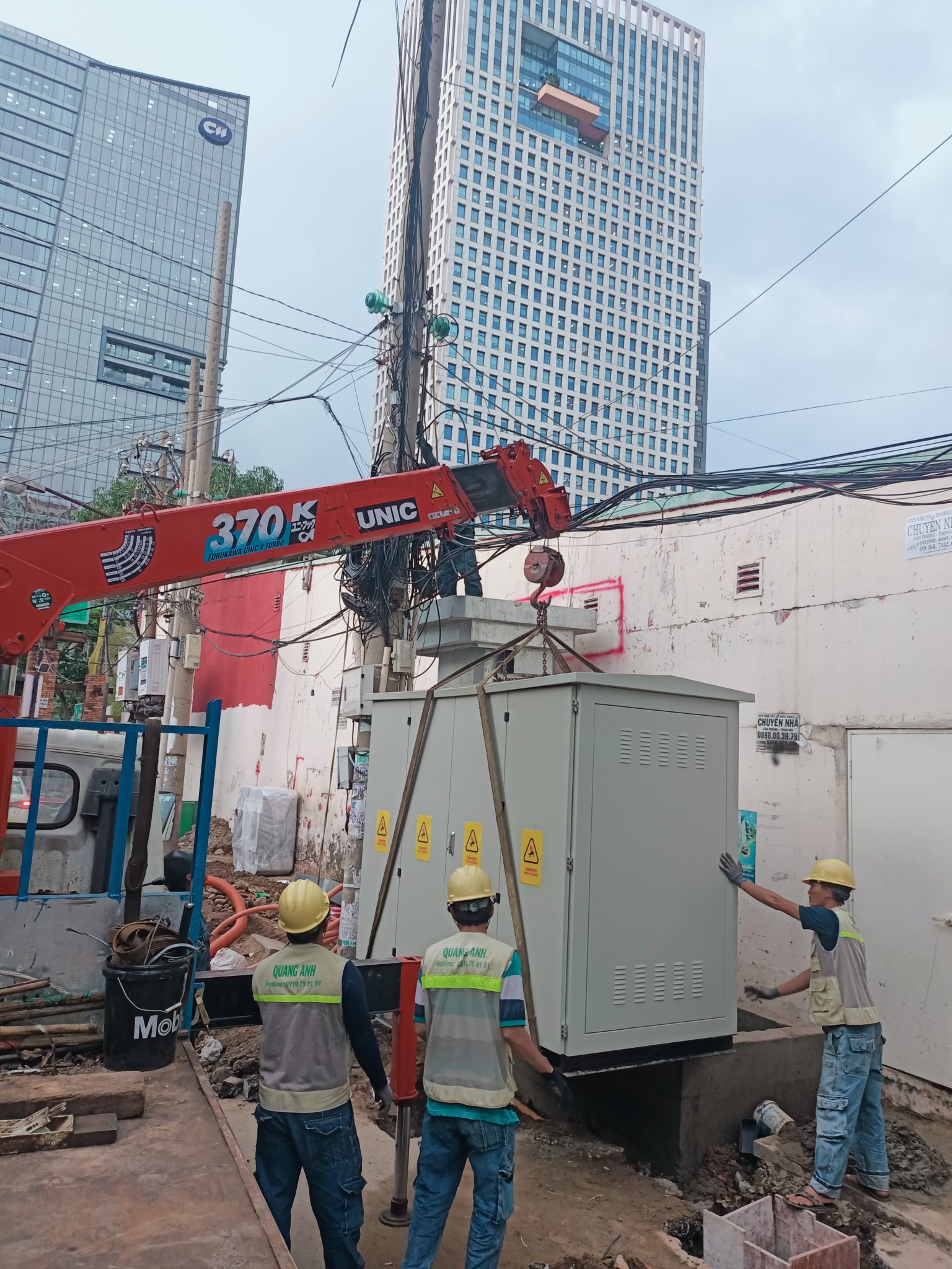 変電所の地下ケーブル敷設 変電所の地下ケーブル敷設