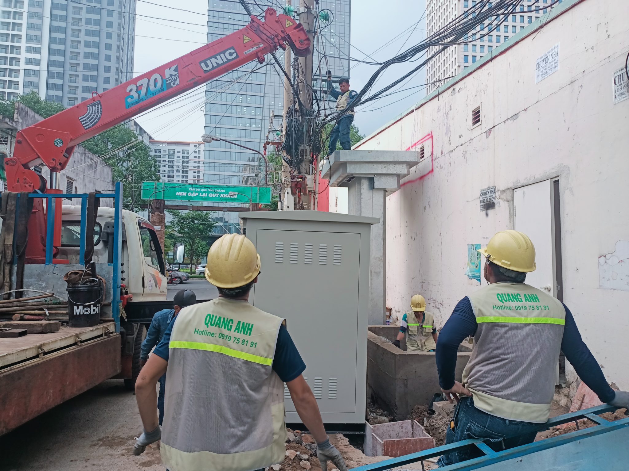 Hình ảnh kiểm tra nghiệm thu hệ thống điện