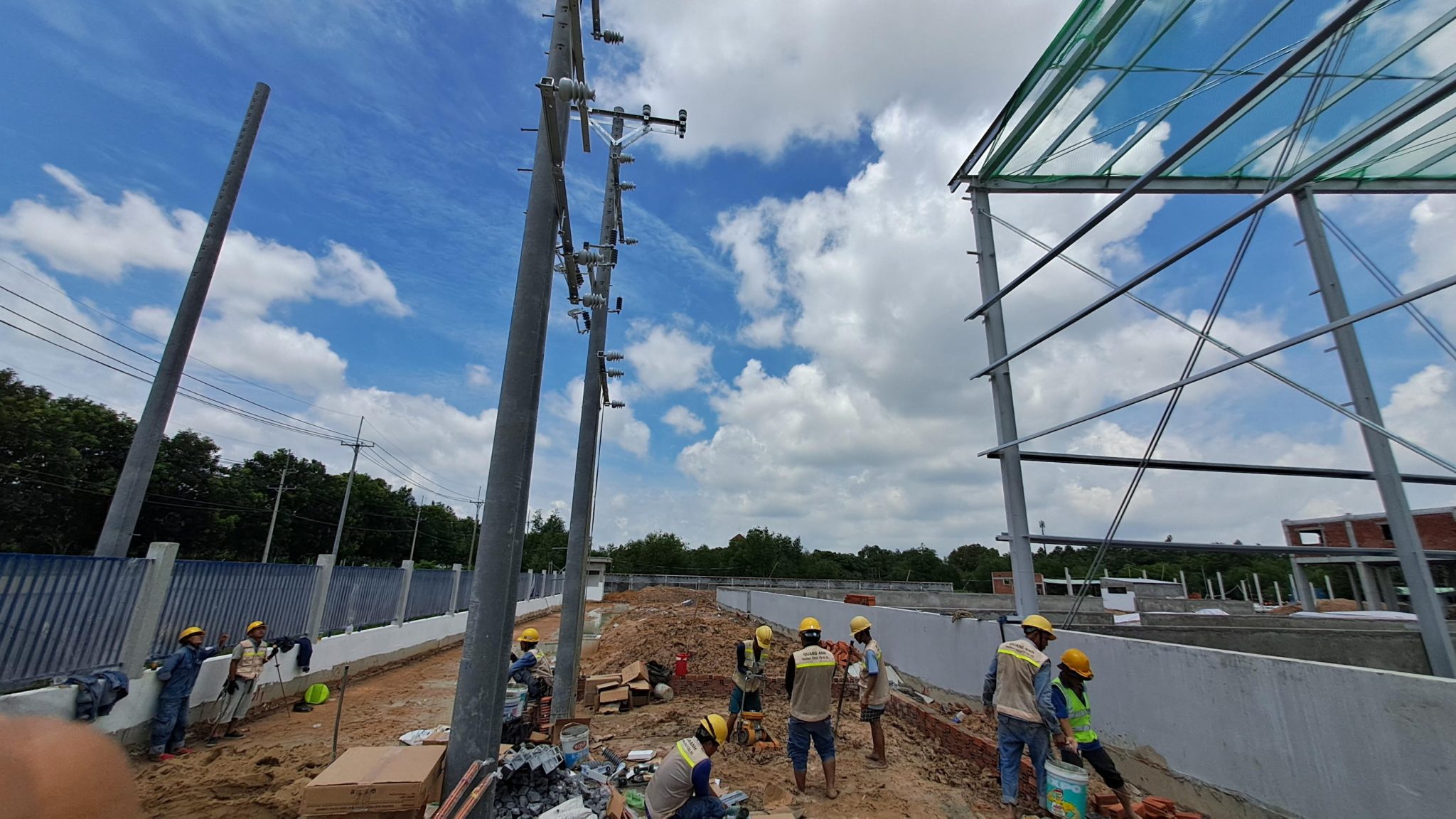 Trạm biến áp khu công nghiệp