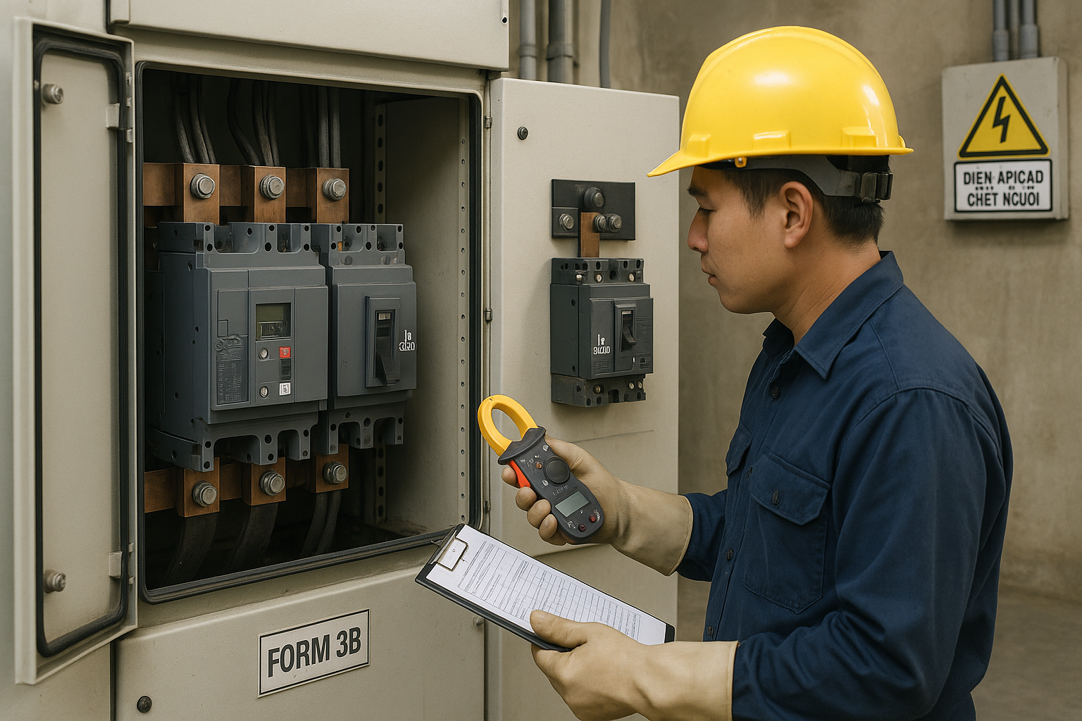 Tư liệu khảo sát ACB MCCB và form tủ MSB QuangAnhcons