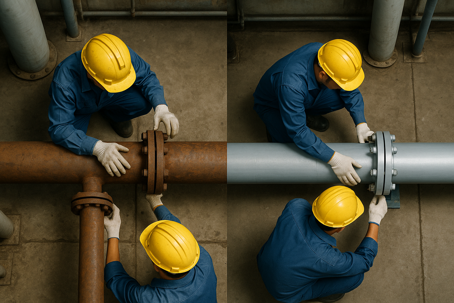 6. Quy trình triển khai cải tạo tại hiện trường để giảm rủi ro dừng máy